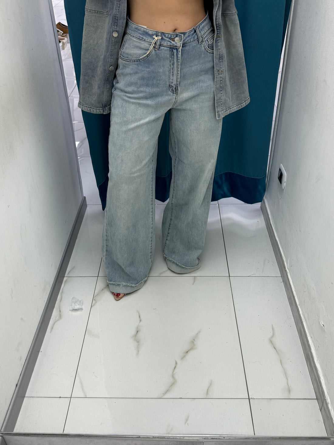 Coordinato in denim 3000/11131