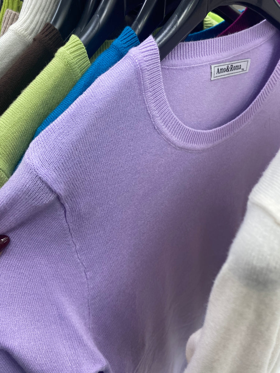 Maglia a giro collo