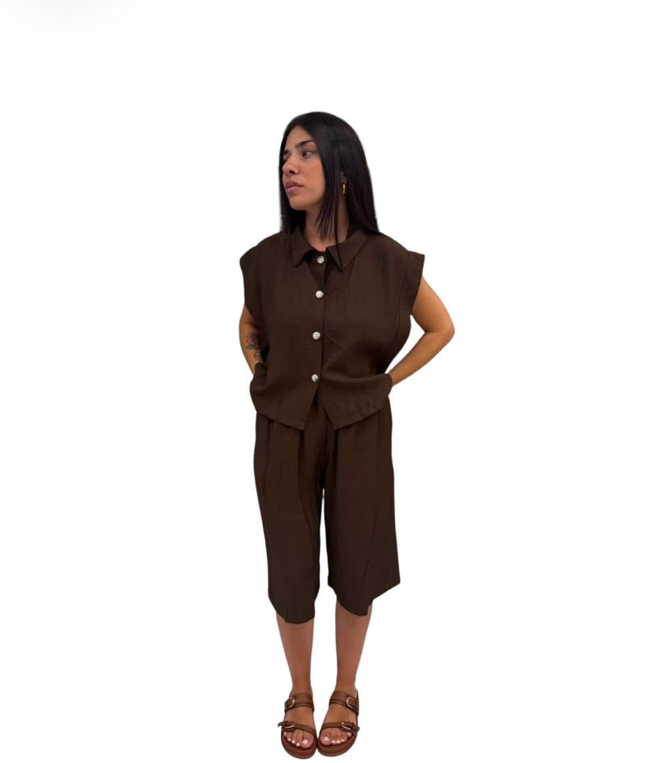 Coordinato camicia e bermuda 31100