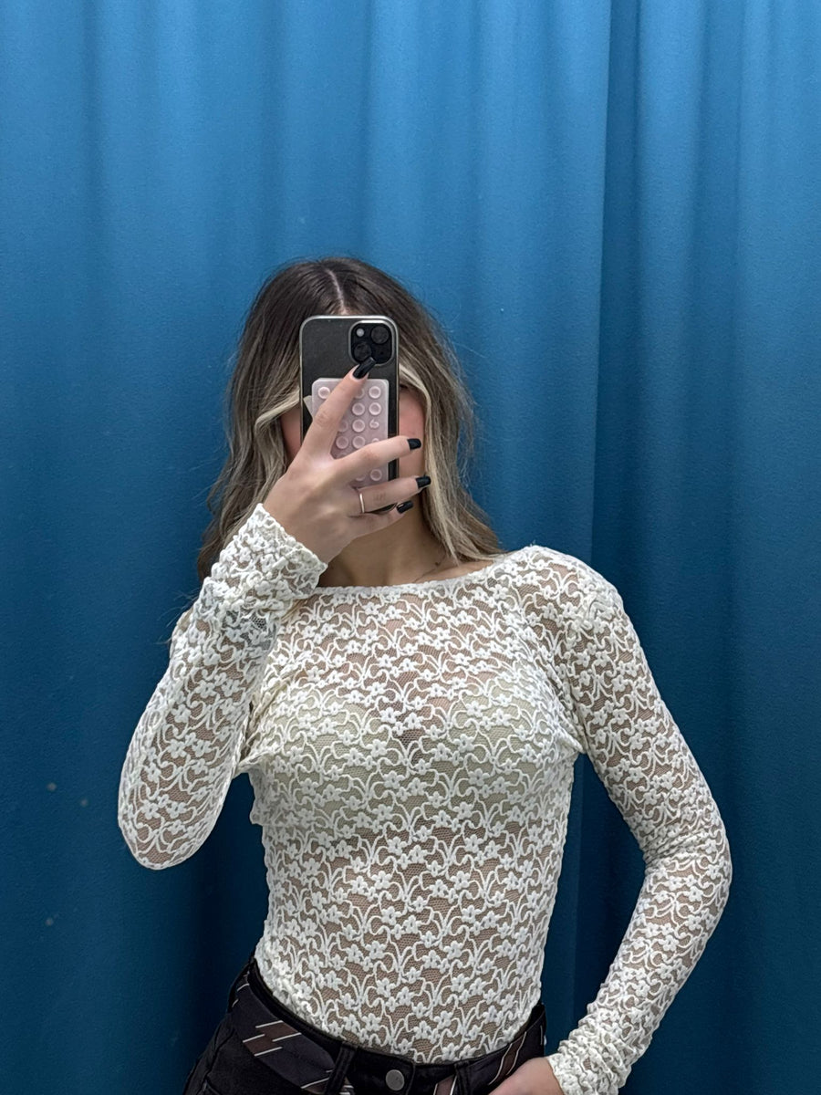 Lace Veil Top - 11852