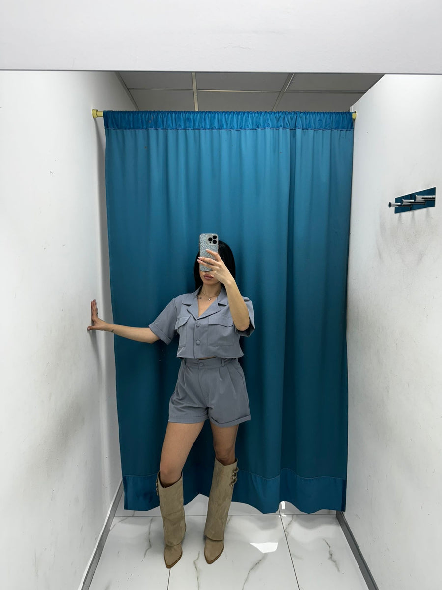 Coordinato giacca e shorts 9205