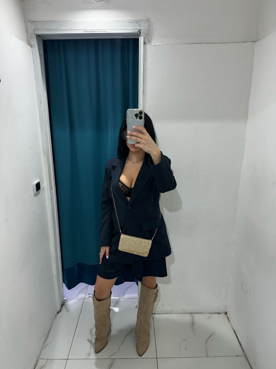 Coordinato giacca e shorts 2535