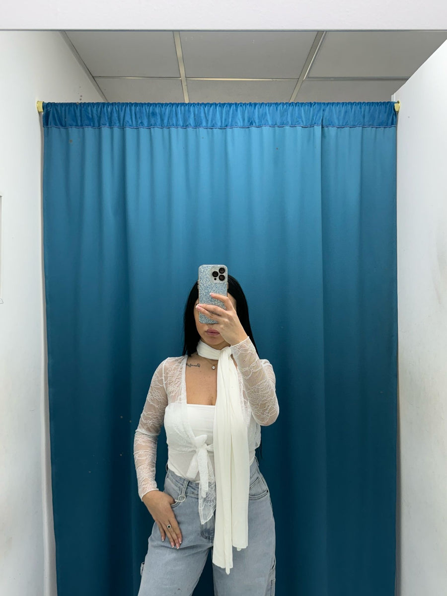 Blusa ricamata 40420