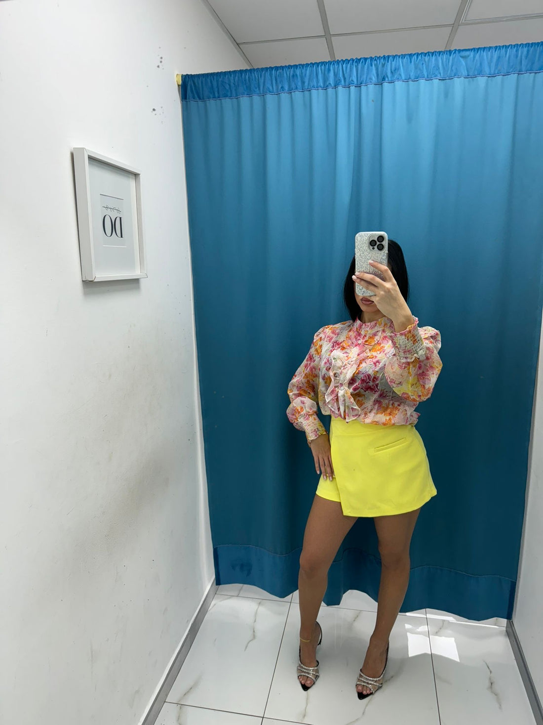 Camicia a fiori 81202
