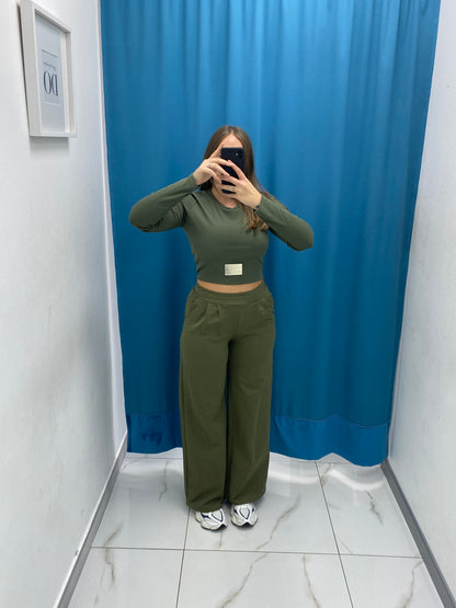 Coordinato top e pantalone