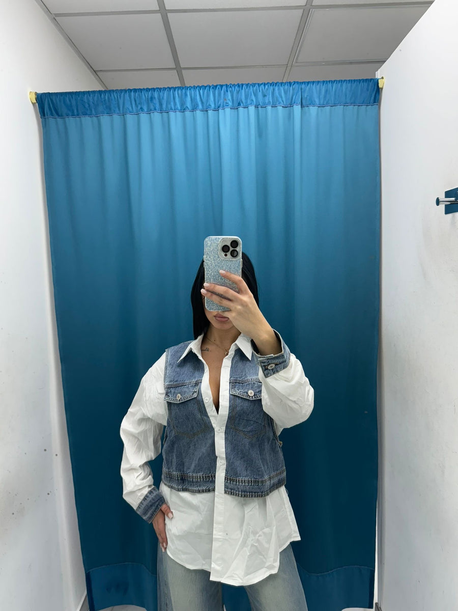 Camicia con gilet 2484