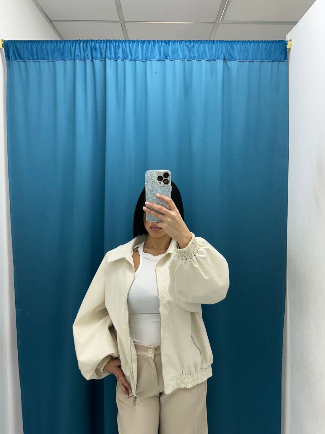 Giacca con zip Lumina 9024