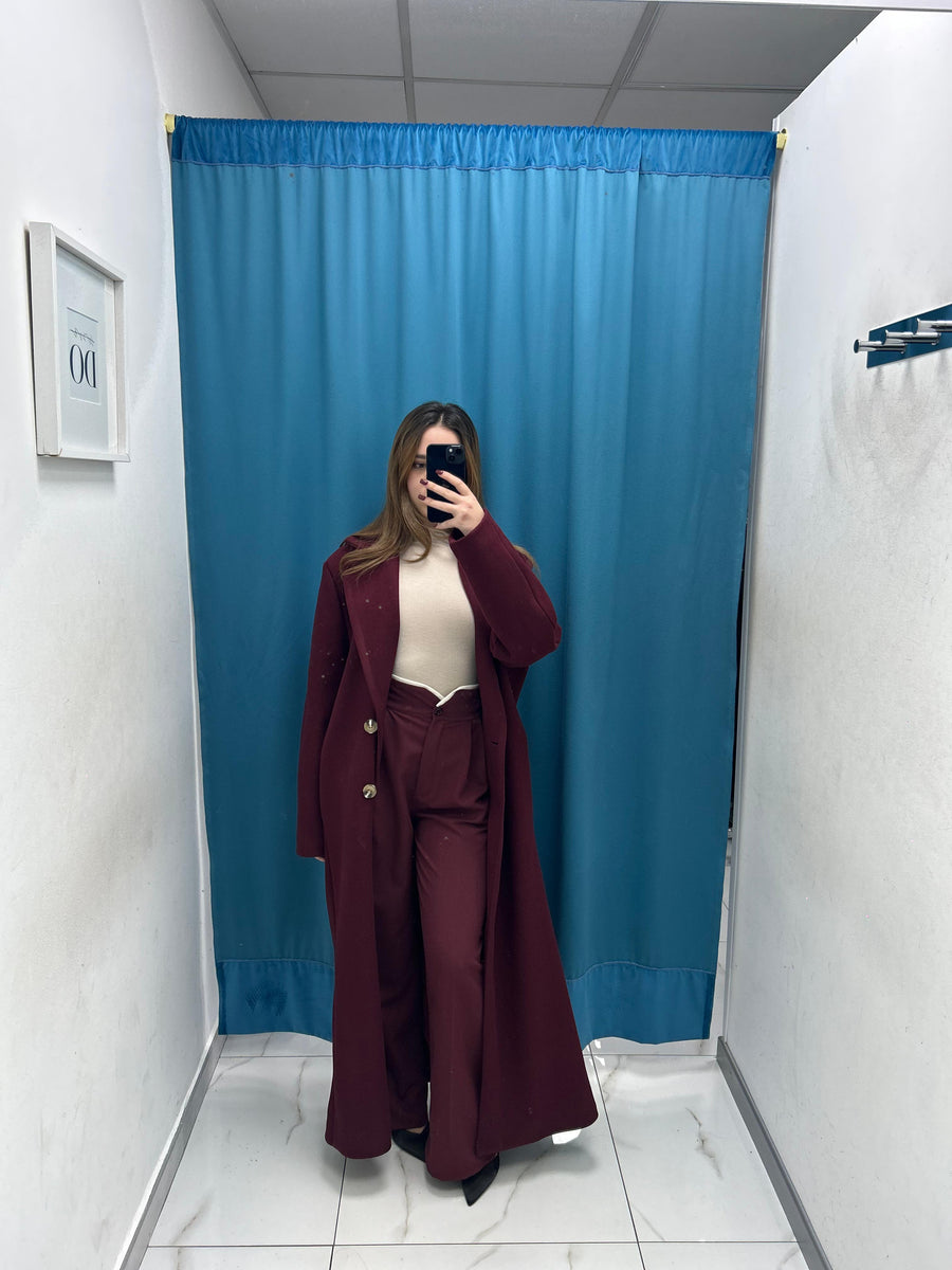 Pantalone con rifiniture bianche 9160