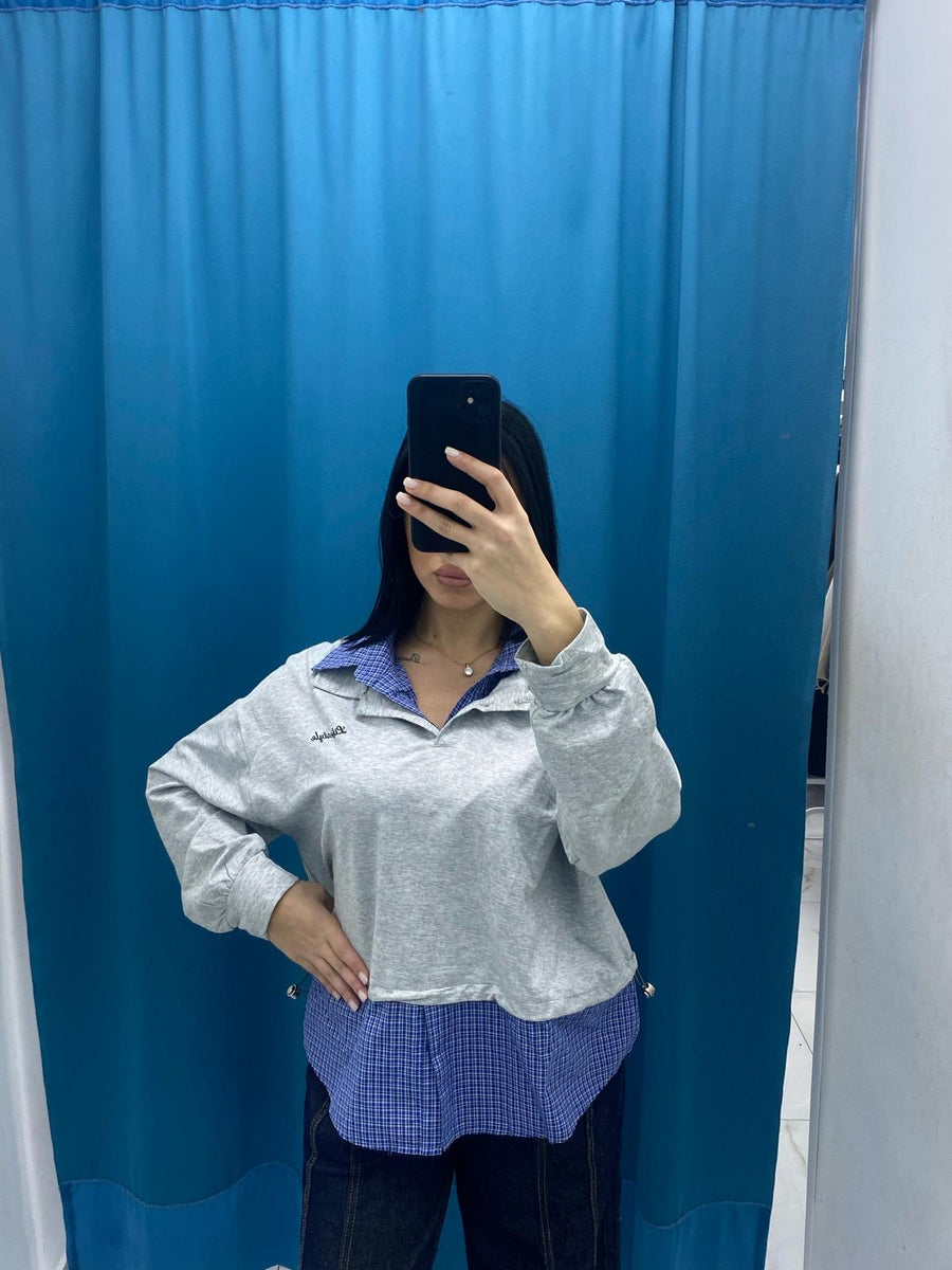Polo con camicia 25227