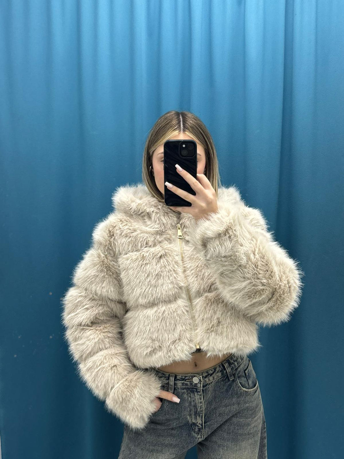 Frosty Zip Crop - 2305