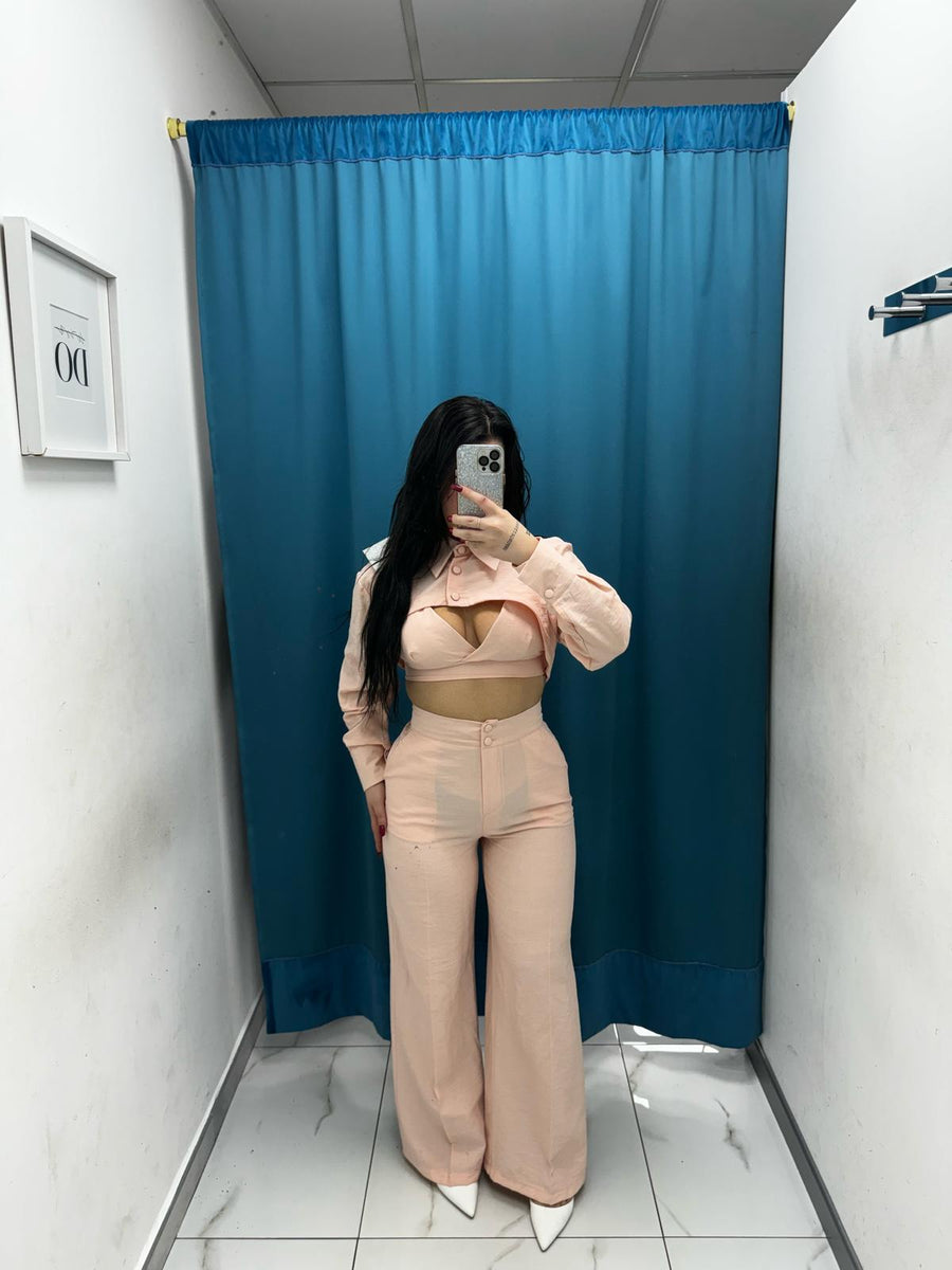 Coordinato top e pantalone 6333