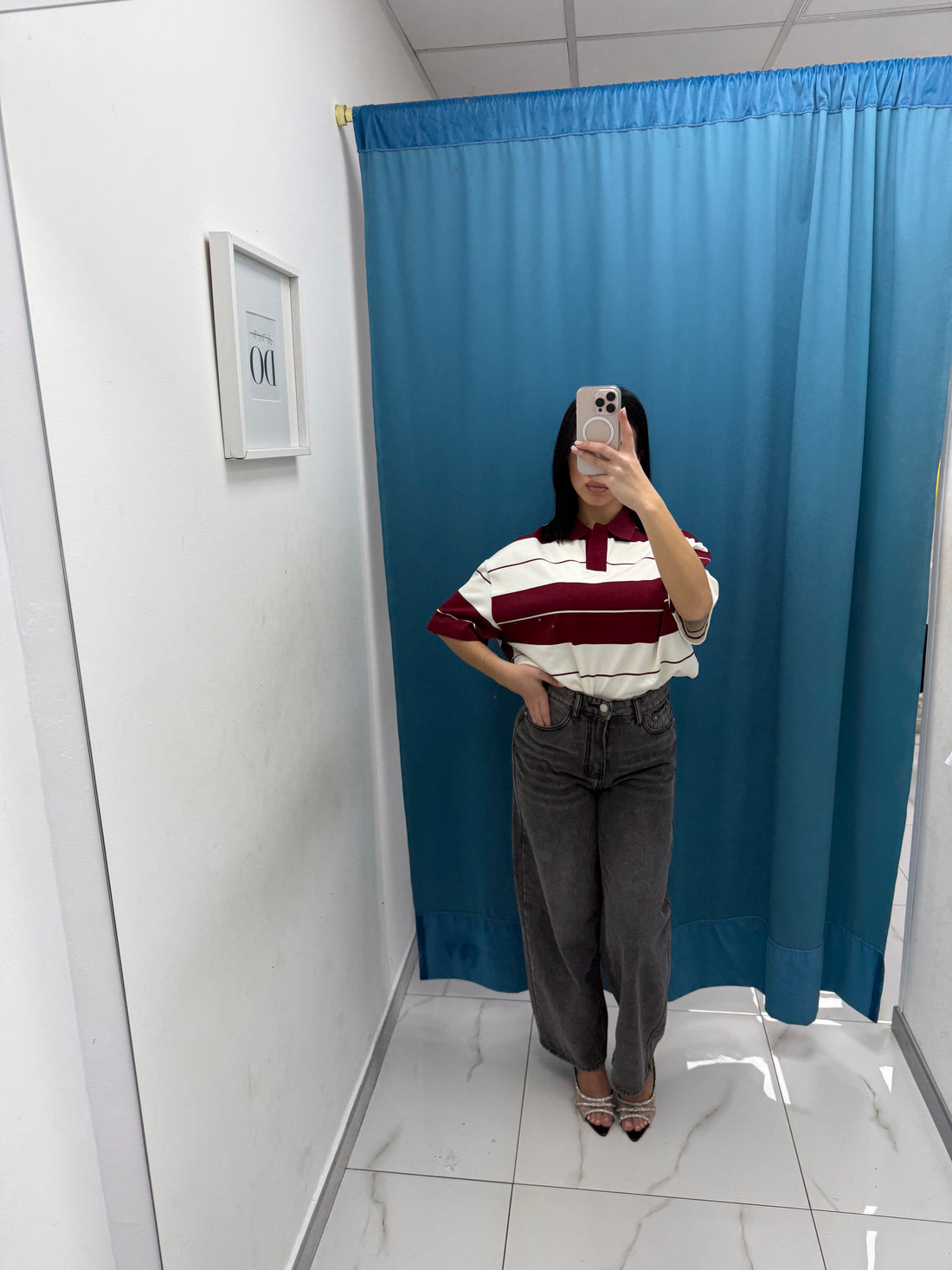Jeans balloon grigio 24131