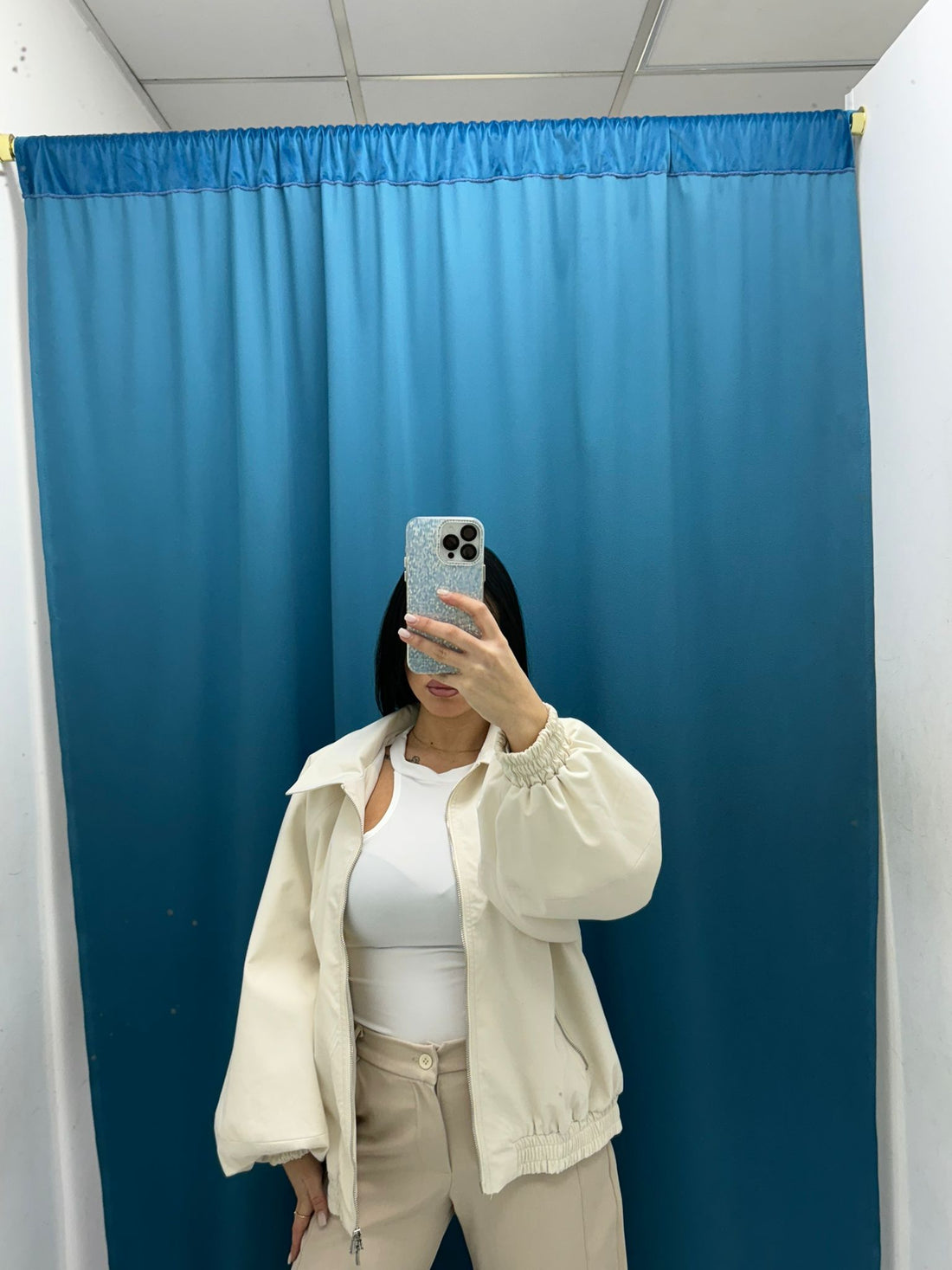 Giacca con zip Lumina 9024