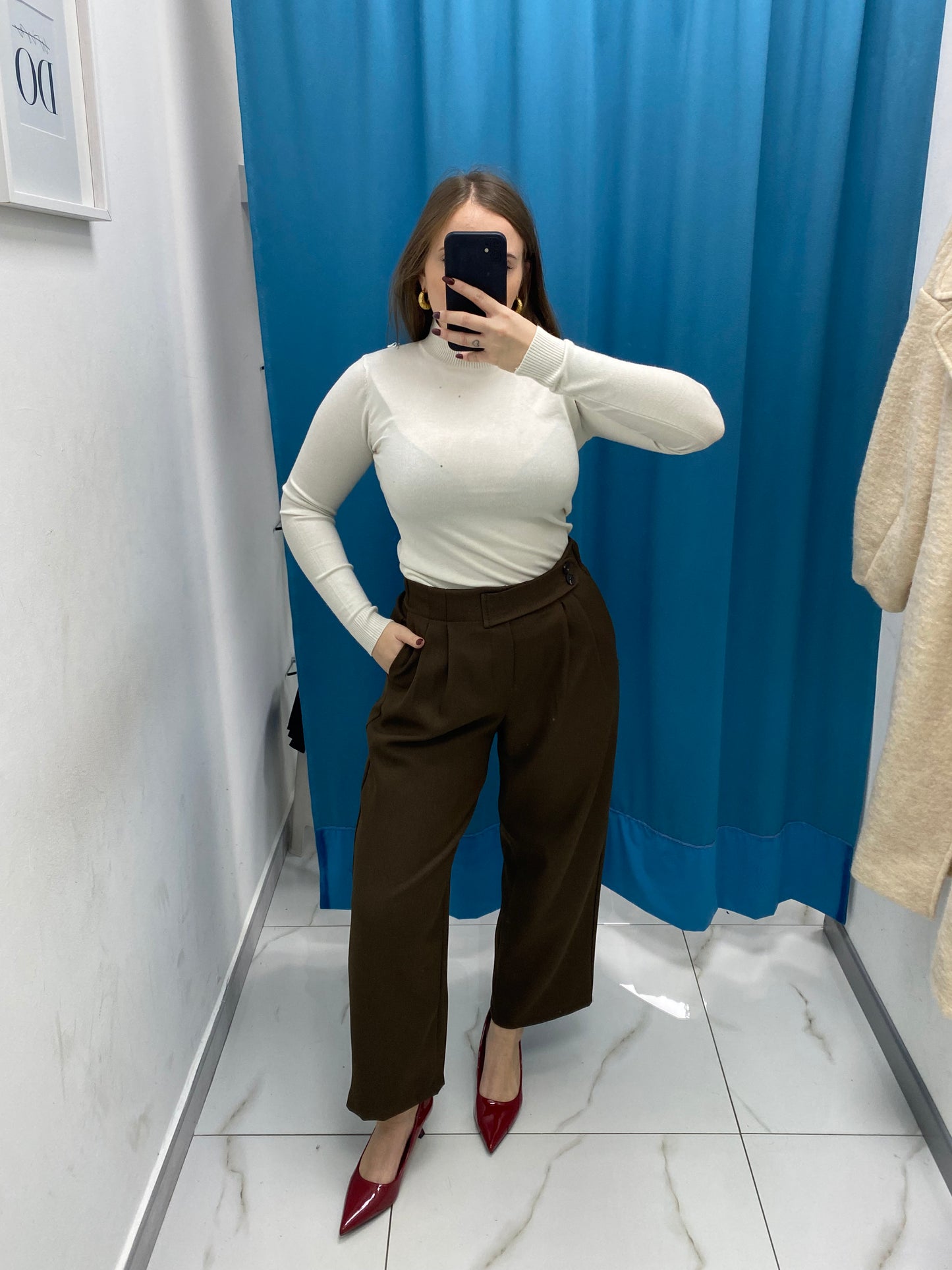 Pantalone slouchy  12545