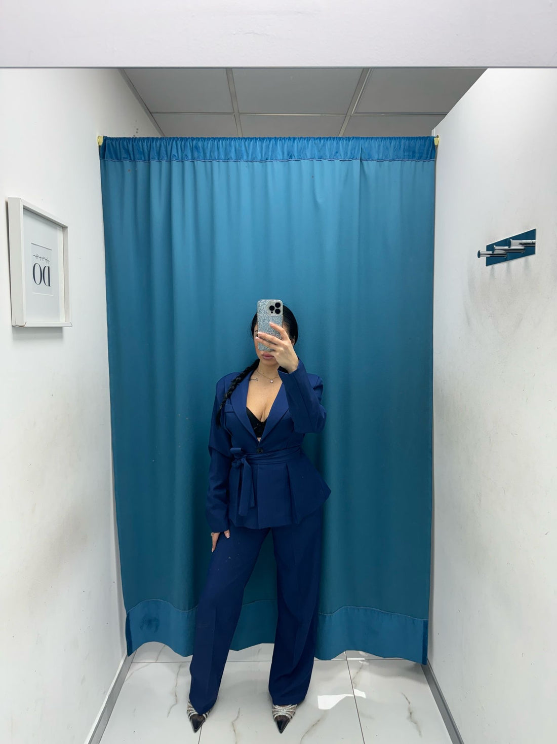 Tailleur con cintura 13158