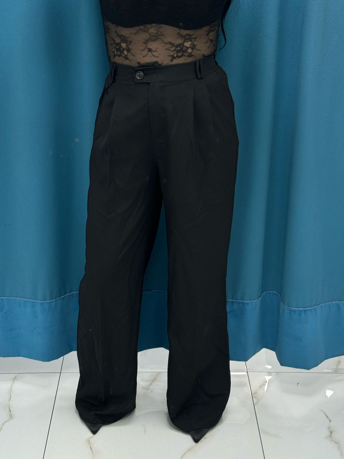 Pantalone wide leg 15592