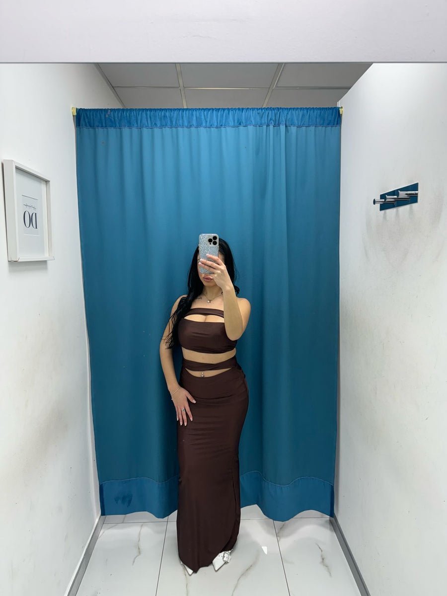 Coordinato top e gonna 8828