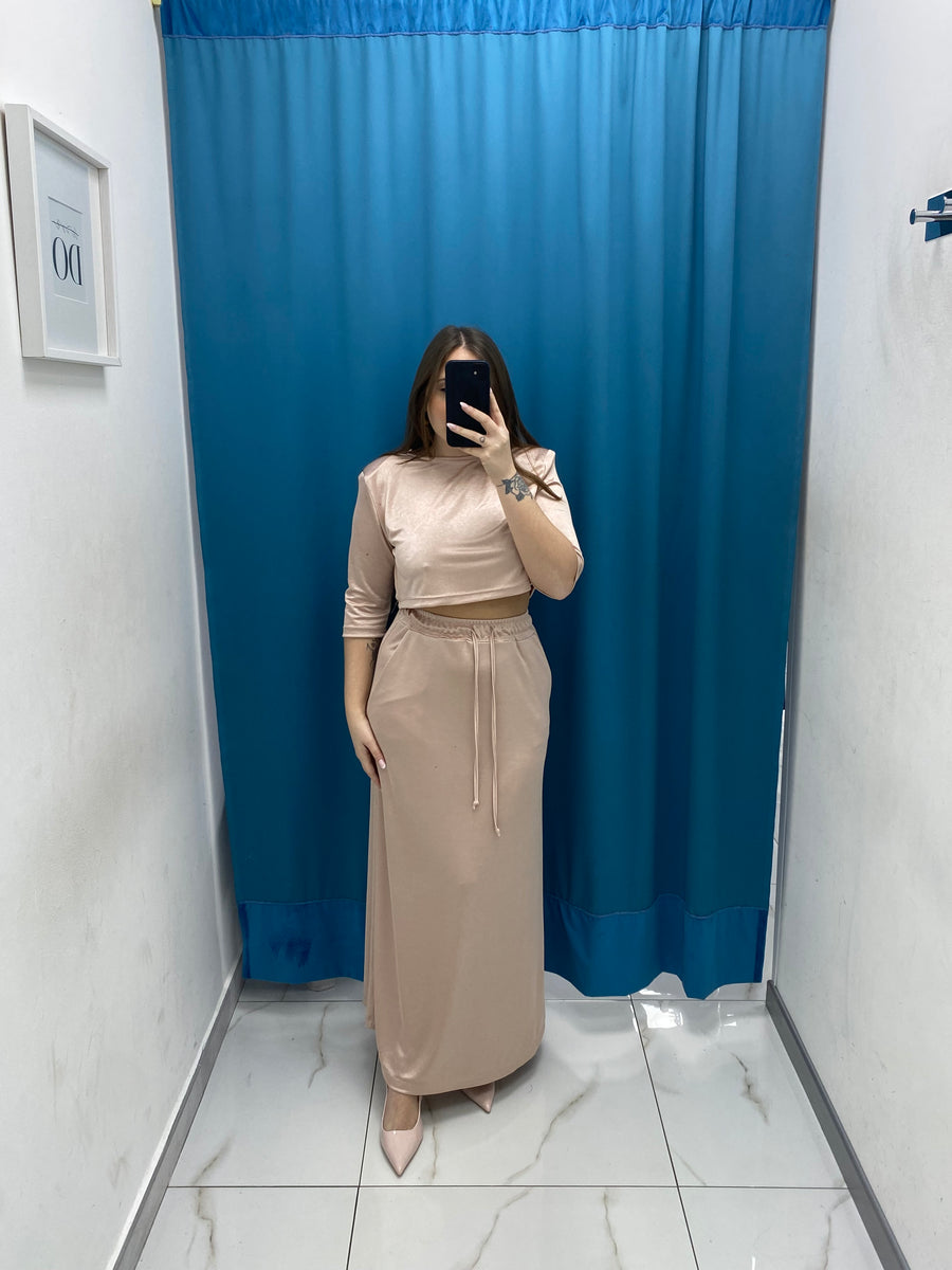 Coordinato maglia e gonna