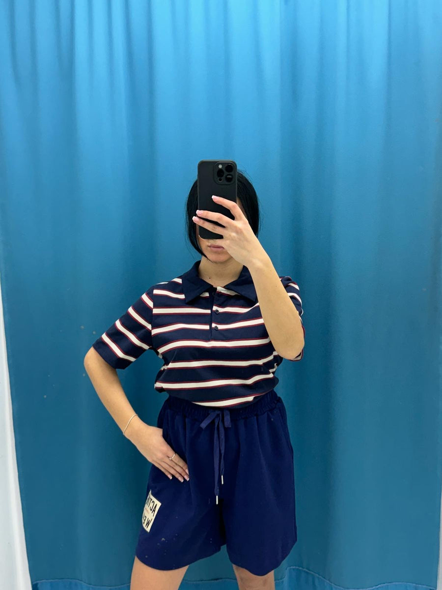 Polo a righe 2541