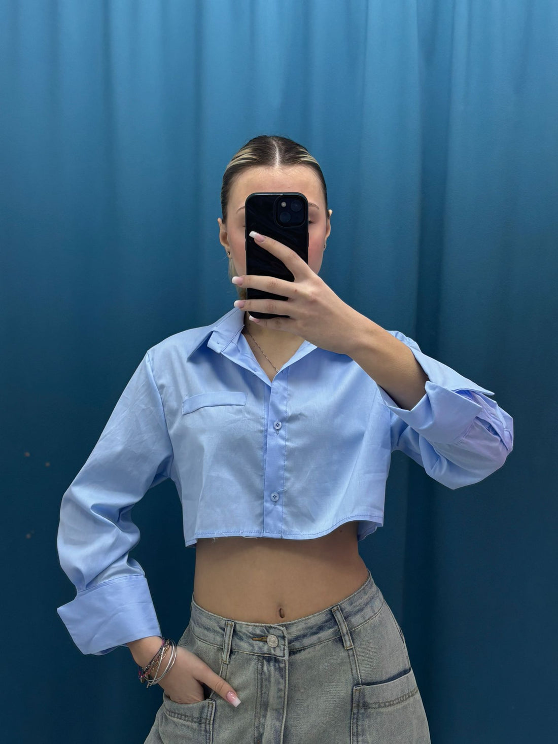Camicia Crop"Samira" -9150