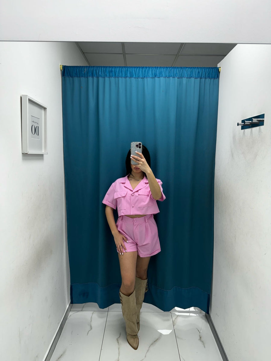 Coordinato giacca e shorts 9205