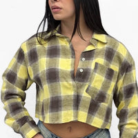 Camicetta “Brown Fields” - 25735