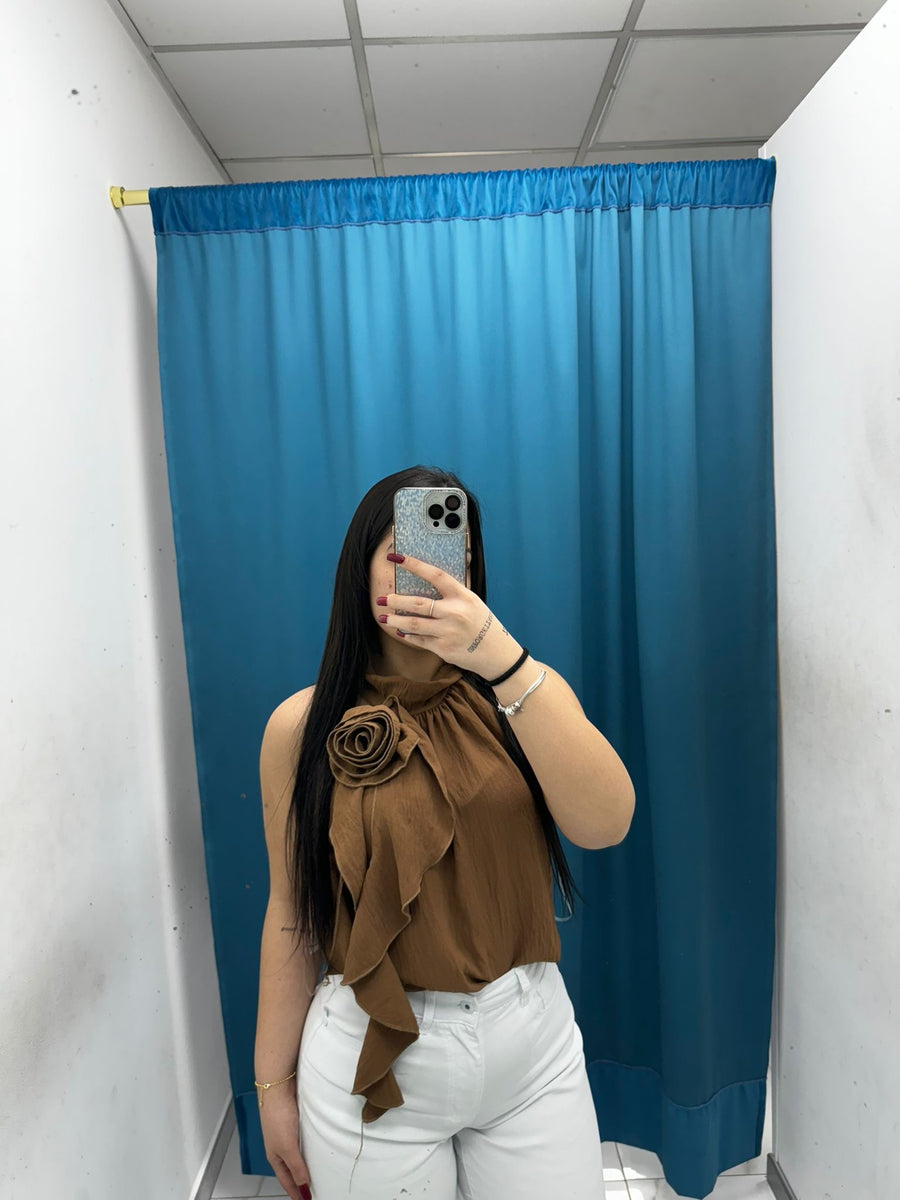 Blusa satin 3252