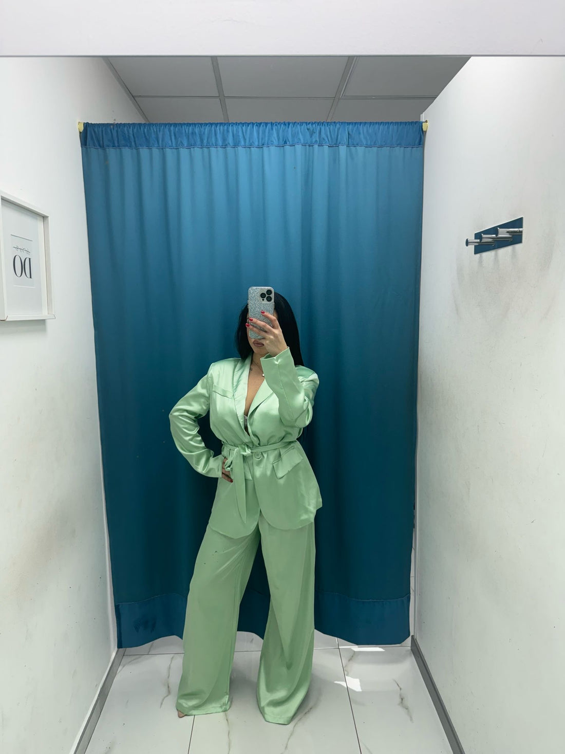 Tailleur satin 86025