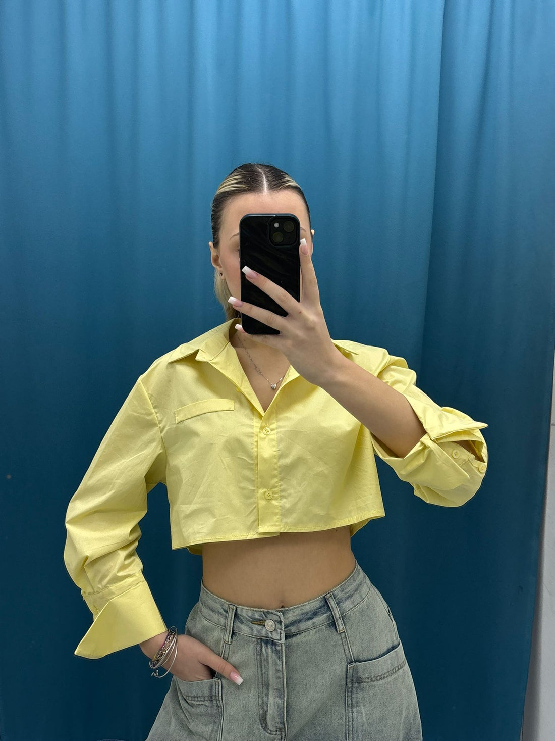 Camicia Crop"Samira" -9150