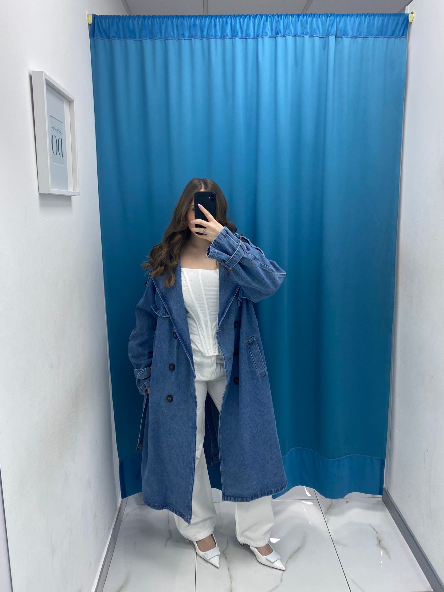 Trench in denim 6169