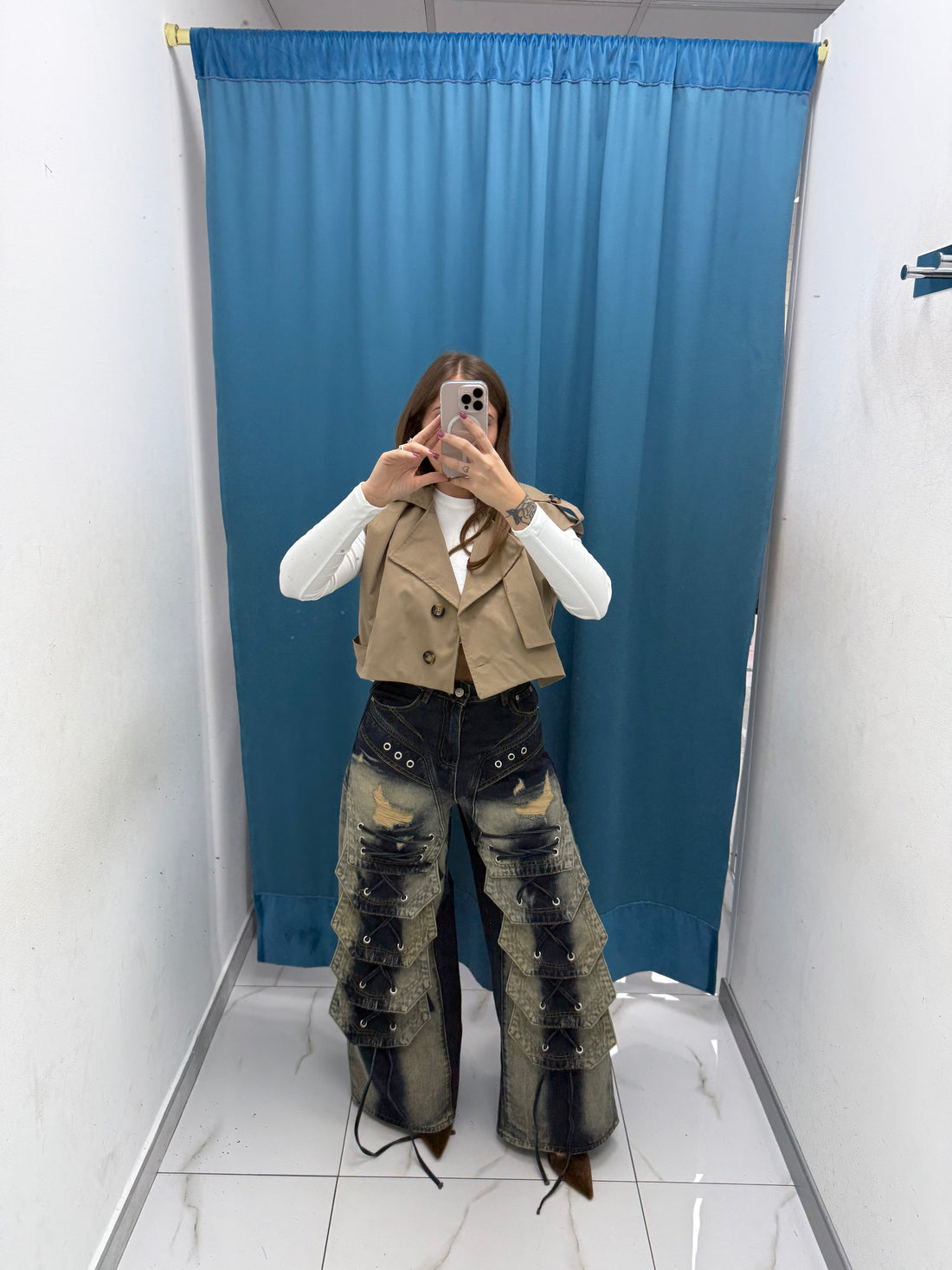 Gilet- Trench corto 2035