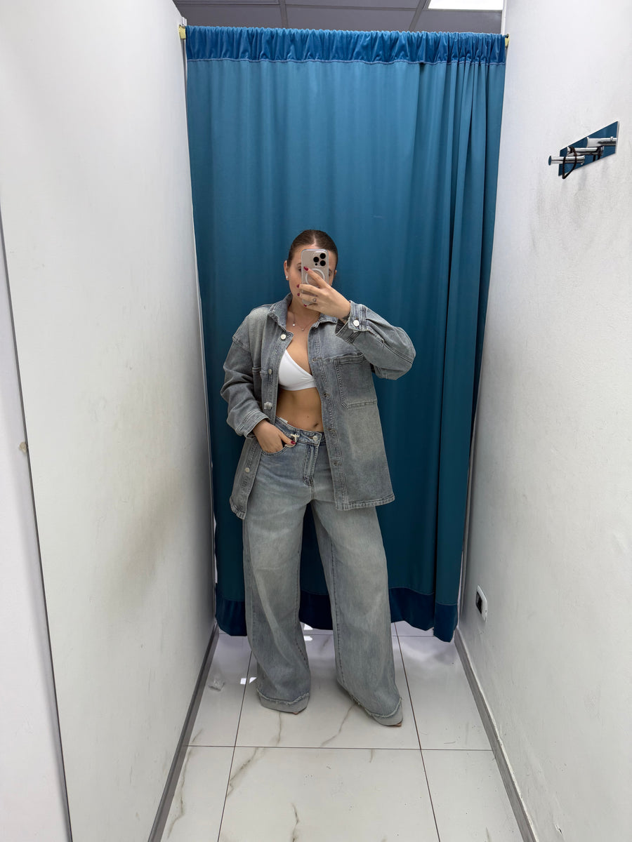 Coordinato in denim 3000/11131