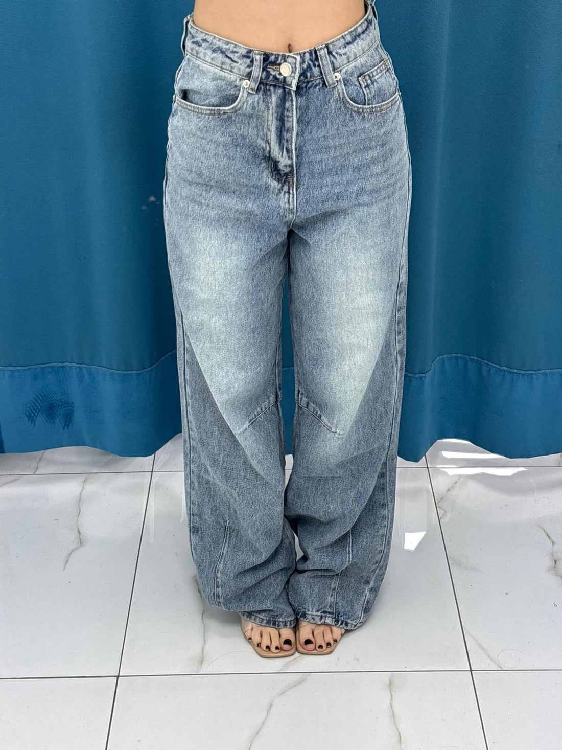 Pantalone "Denim Light Basic"-2057