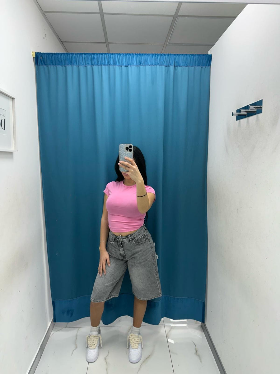 Shorts denim grigio 1210