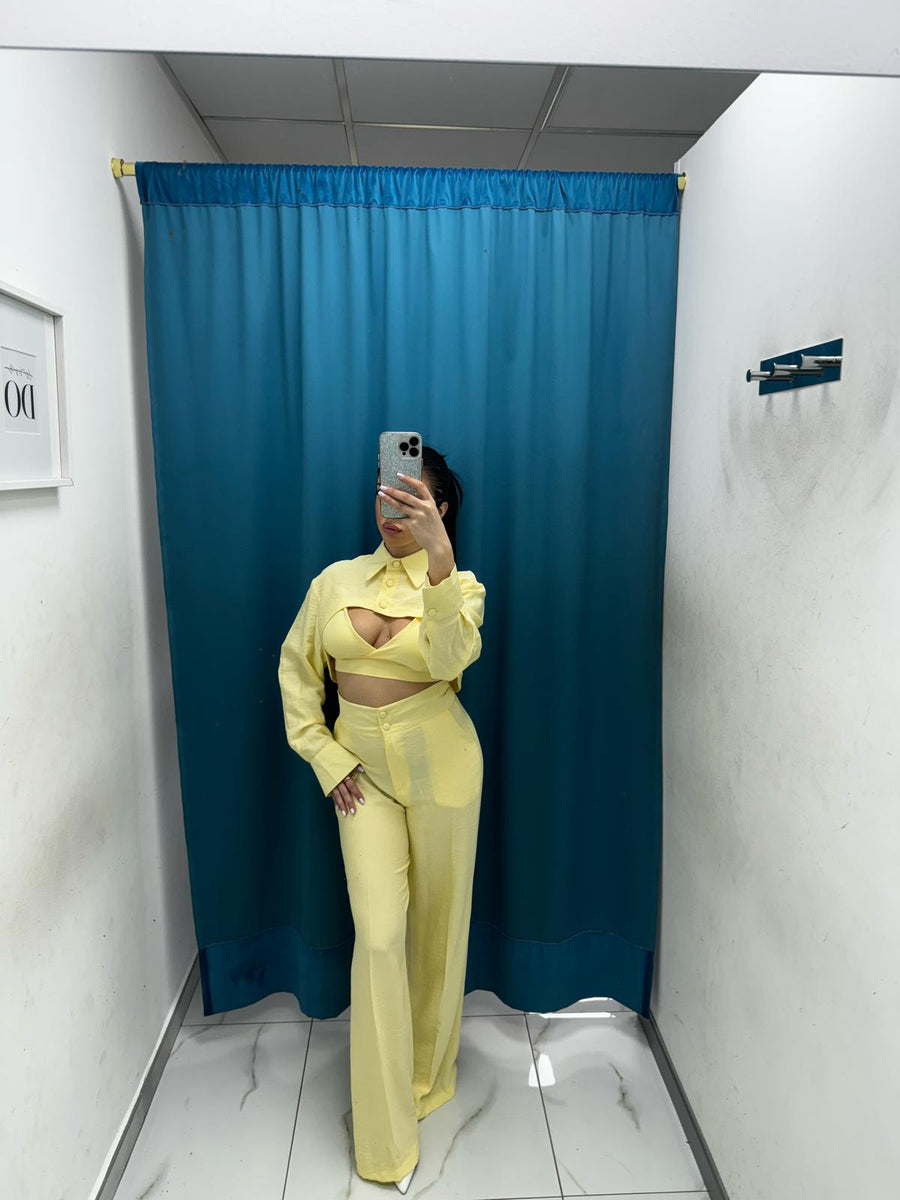 Coordinato top e pantalone 6333