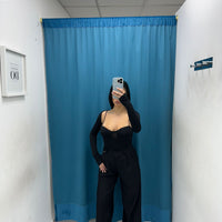 Pantalone wide leg 13127