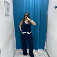 Tailleur gilet e pantalone 87137
