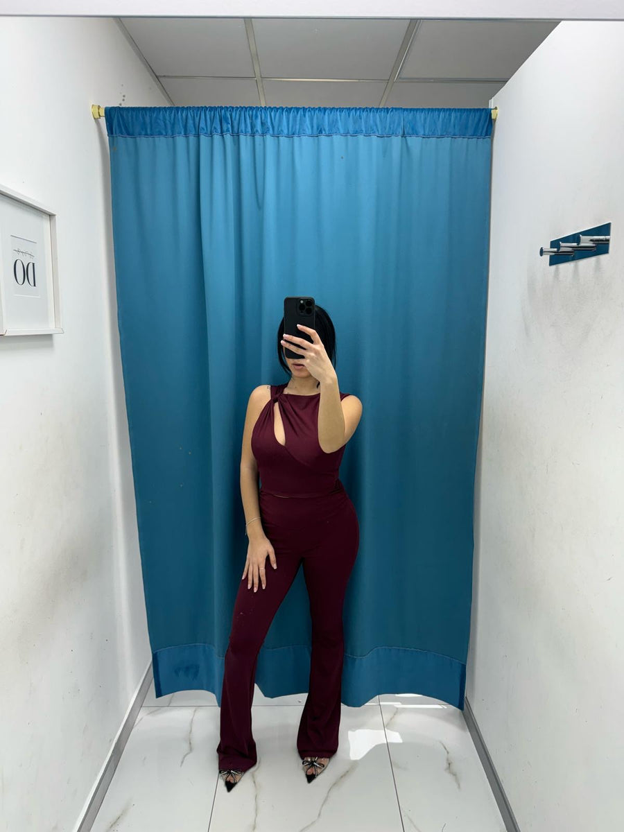 Coordinato top e pantalone 40355