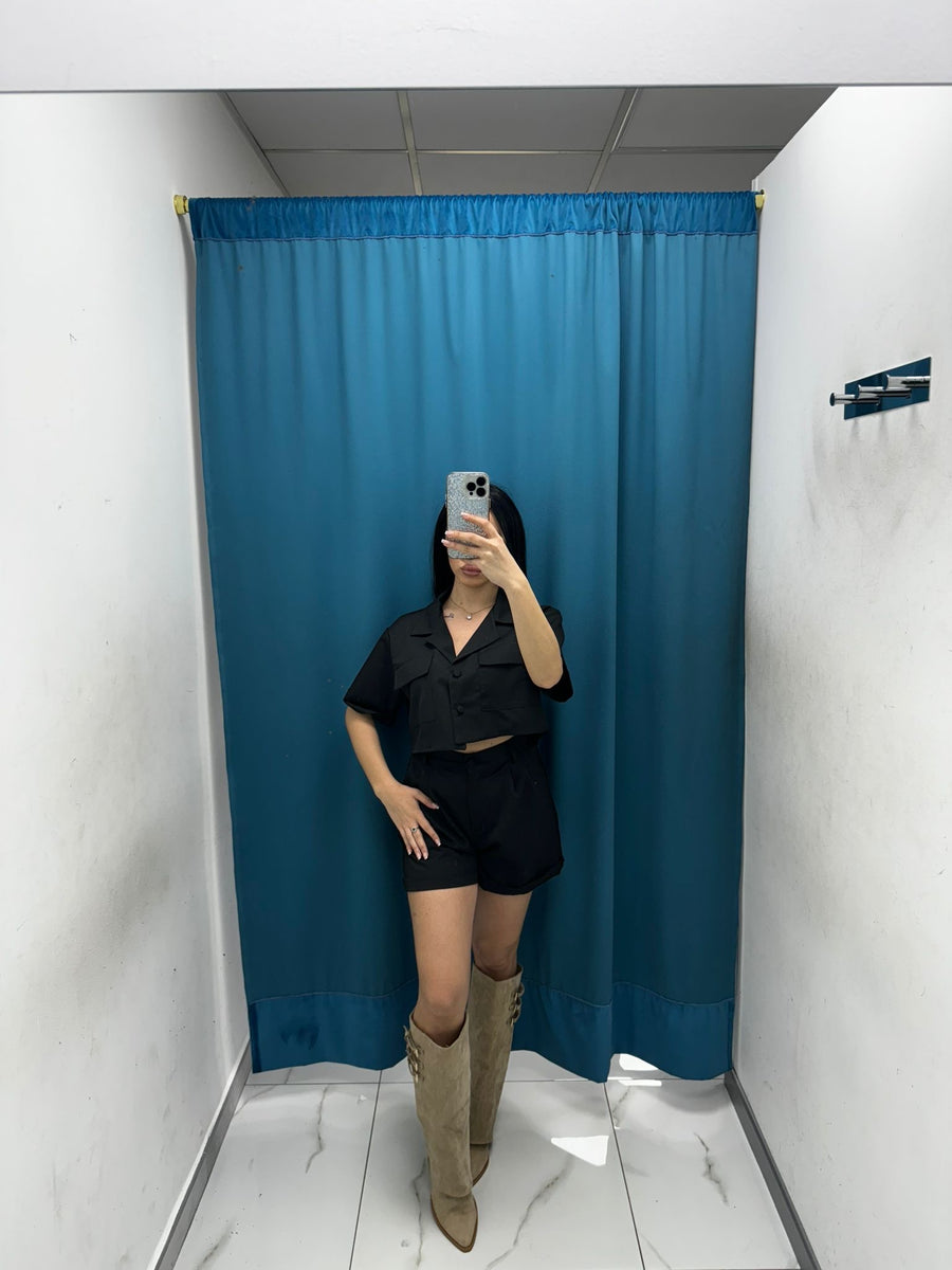 Coordinato giacca e shorts 9205