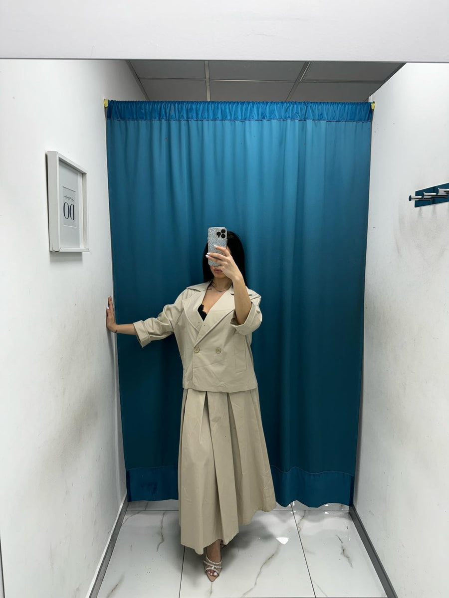 Coordinato giacca e gonna lunga 4020
