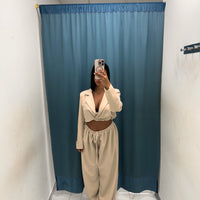 Tailleur ‘Luna’ – Giacca Corta & Pantalone Balloon-96994