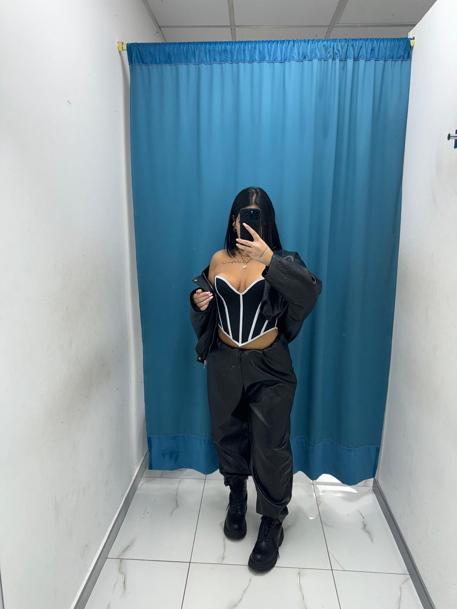 Giacca"Oversize Nero Notte"-2666