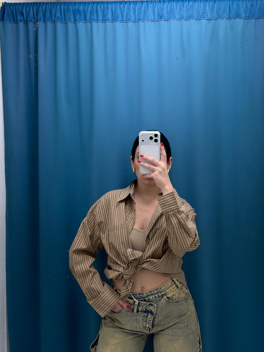 Camicia"Plissé"-17216