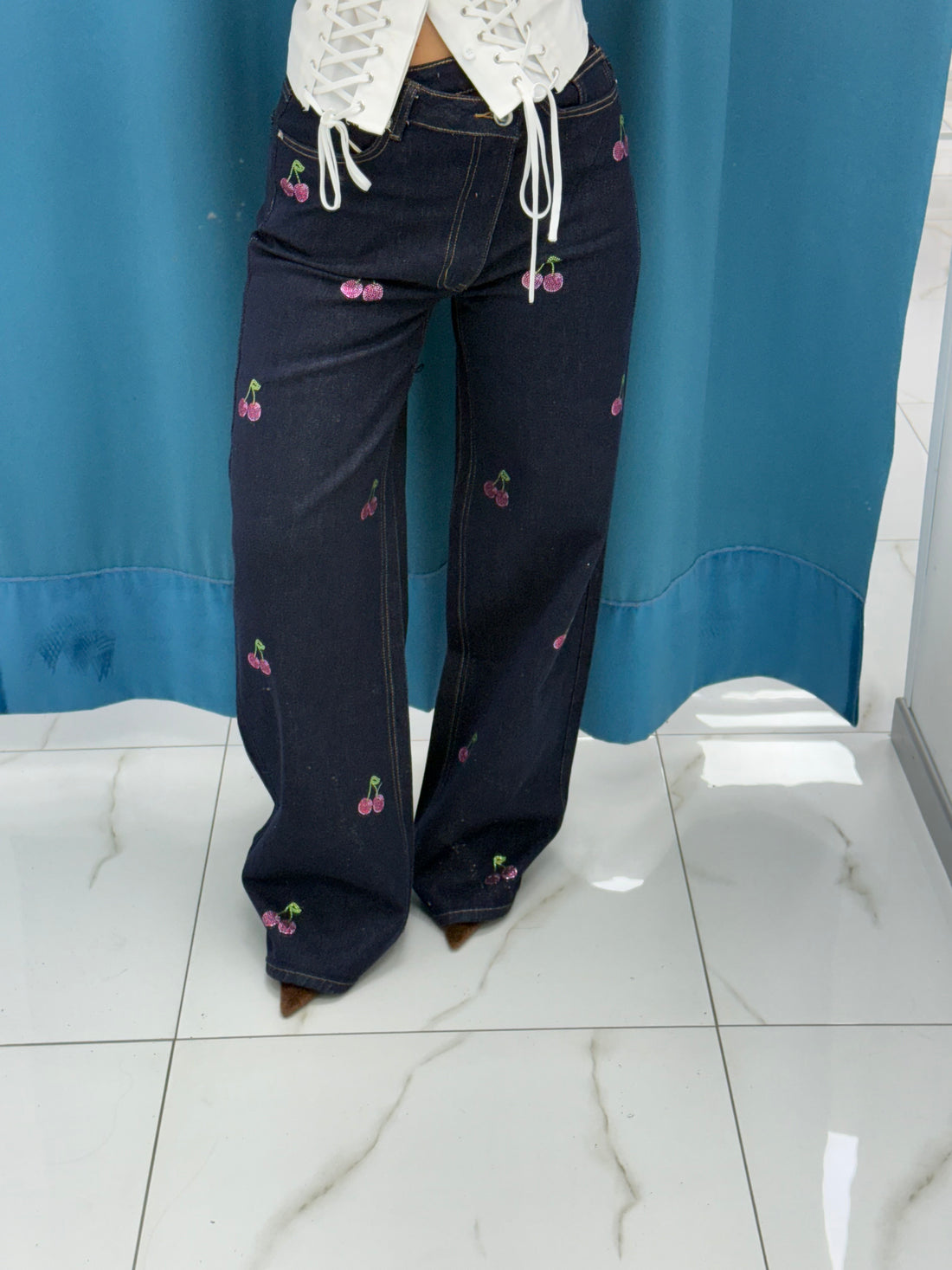 Cherry Shine Jeans-F62L