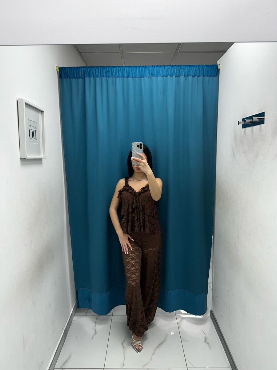 Top in pizzo lumina 2873
