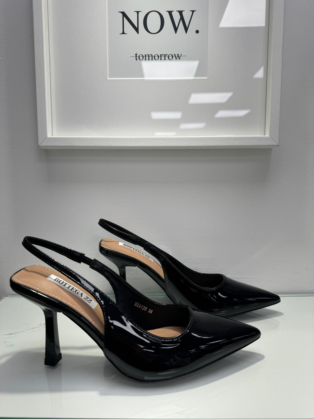tacchi "Gloss Point Heel”-MBA135