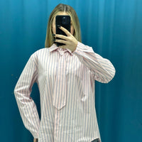 Camicia"Striped Over Shirt Tie"-02926