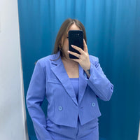 Giacca a righe corta 36684