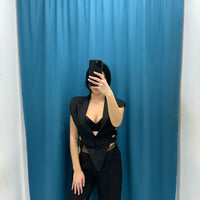 Gilet con scollo 6784