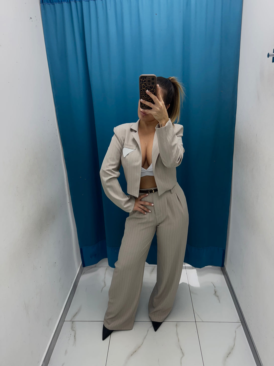 Valentina – Tailleur gessato - 250865